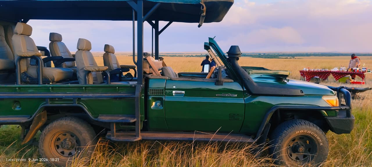 Safari adventure with Labui Maasaimara in Kenya